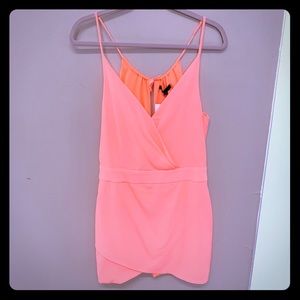 New boutique pink coral dress
